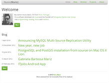 Tablet Screenshot of mariz.org
